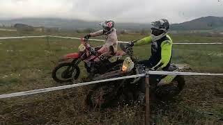 moto enduro a Saugues 1011 2024 [upl. by Noelopan]