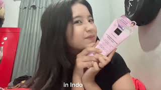 Description and Promotion about Scarlett Body Lotion by Nadhine Nafiisah Putri Delano [upl. by Arreit]