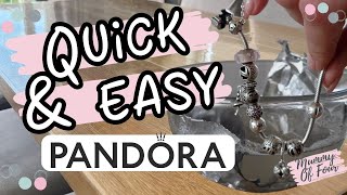 Clean Pandora Bracelet in 10 minutes with ZERO scrubbing shorts [upl. by Airun]