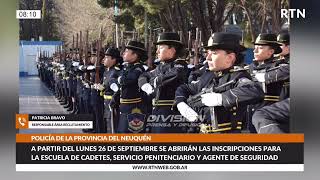 ABREN INSCRIPCIONES para la escuela de cadetes de la policía neuquina [upl. by Leksehcey]