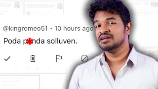 🛑 Replying to Comments 😑  Squad Time 🖖 Madan Gowri  Tamil  MG [upl. by Dnalsor]