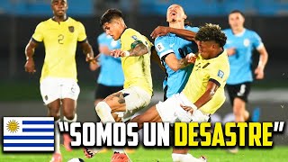 Asi REACCIONO la PRENSA URUGUAYA luego del EMPATE vs ECUADOR REACCION [upl. by Ailegna]