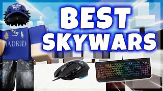 The BEST Skywars ASMR  Roblox Bedwars Gameplay [upl. by Anuahsar]