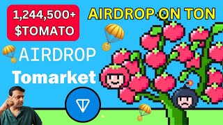 Tomarket TOMATO Airdrop Farming Guide On Ton Network [upl. by Meave]