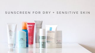 Fav Sunscreens for Dry  Sensitive Skin [upl. by Ridan250]