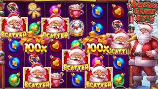 Santas Great Gifts Slot Oyunları Rekor Kazanç slotoyunlari slots casino games jackpot maxwin [upl. by Hinman451]