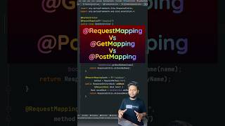 RequestMapping Vs GetMapping in Spring springframework java8 programming springboot java [upl. by Cahan396]