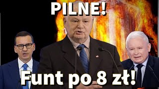 Funt po 7 zł Załamanie GBP Polacy będą sprzedawać domy i wracać do Polski [upl. by Ahola]