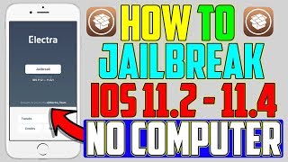 How To Jailbreak iOS 112  114 FREE NO Computer iPhone iPad amp iPod [upl. by Modie]