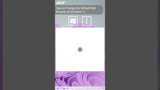 How to Change the Default Web Browser on Windows11 [upl. by Ettenoitna]