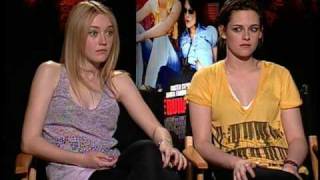 THE RUNAWAYS  Kristen Stewart and Dakota Fanning Interview Part II [upl. by Jolynn92]