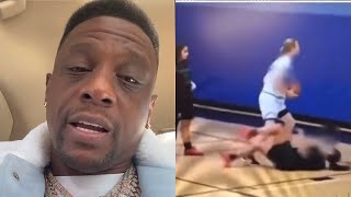 Boosie GOES OFF On TRANS Player HURTING Girls In Basketball Game “WTF HE NEED TO STOP IT’S SICK [upl. by Odlavu]