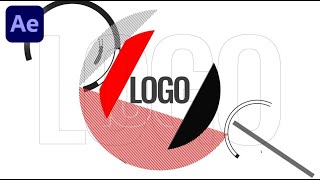 Complex Logo Animation By Using Shapes In Adobe After Effects  After Effects Tutorial  No Plugins [upl. by Alby]