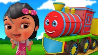 Chuk Chuk Rail Chali  Rhymes in Hindi  Kids Channel India  Hindi Nursery Rhymes  Hindi Bal Geet [upl. by Wilton92]