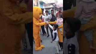 teddy bear publick reakshion prank teddy bear video [upl. by Lubet]