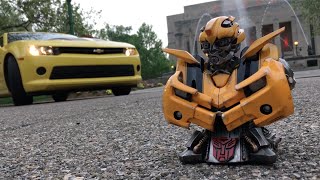 Transformers Bumblebee Bust Review and Unboxing PRIME 1 STUDIO Chevrolet Camaro [upl. by Silverman]