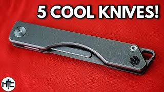 5 COOL KNIVES Thatll Make You Say quotWhere Can I Get Thatquot [upl. by Breban]