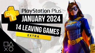 PlayStation Plus Extra Leaving Games January 2024  PS Plus Leaving Games January 2024 [upl. by Bat192]