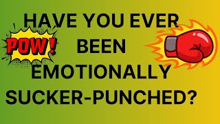 The Emotional Sucker Punch What Is It amp Why Do People Do It To You [upl. by Imef]