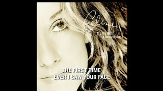 Celine Dion  The First Time Ever I Saw Your Face audio [upl. by Paulson]