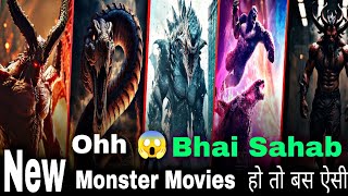 Top 5 Best Creatures Monster Movies in Hindi Dubbed  top 5 monster movie in hindi [upl. by Euqinoj462]