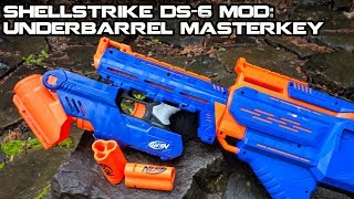 Making the NERF Masterkey Shellstrike DS6 Mod Guide  Walcom S7 [upl. by Blanchette126]