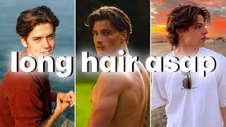 How to Grow Long Hair for Men properly [upl. by Hermosa]