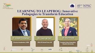 Learning to Leapfrog 49th Annual NPSC Conference NPSC NPSCINDIA learning innovative [upl. by Sakmar840]