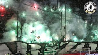 worldofultras in Athens  Panathinaikos vs Olympiakos 22022015 [upl. by Uoliram]