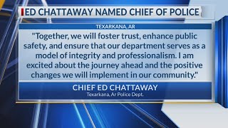 Ed Chattaway named Texarkana Chief of Police [upl. by Ermin826]