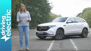 Mercedes EQC 400 review  DrivingElectric [upl. by Lois]