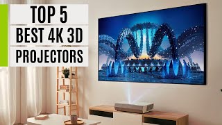 TOP 5 Best 4K 3D Projectors 2024 [upl. by Hough]