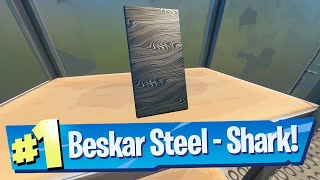 Find Beskar Steel Deep in the Belly of the Shark Location  Fortnite [upl. by Sac]