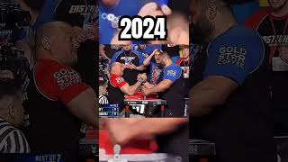 DEVON LARRATT vs LEVAN SAGINASHVILLI 20222024 devonlarratt levansaginashvili armwrestling viral [upl. by Eioj563]