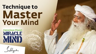 Master Your Mind with this Technique  Miracle of Mind  Sadhguru [upl. by Akeihsal576]