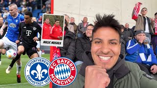 MUSIALA WELTKLASSE  TraumSOLO amp DOPPELPACK 😍🔥  SV Darmstadt 98 vs FC Bayern München  CedrikTV [upl. by Bomke306]