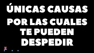 DESPIDO INJUSTIFICADO CAUSAS [upl. by Fife]