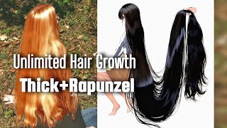 432Hz Unlimited Hair Booster Rapunzel Forumla Subliminalforced [upl. by Ricki]