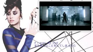 Demi Lovato  Heart Attack  Japanese Lyrics  和訳 [upl. by Enaerb]