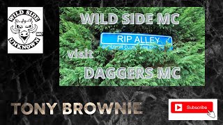 WILD SIDE MC VISIT DAGGERS MC [upl. by Nage]