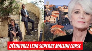 Jacques Dutronc et Françoise Hardy  leur incroyable maison quotrefugequot en Corse  Découvrez les photos [upl. by Ynagoham471]