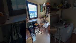 SelfBuilt Low Budget Tiny House Tour [upl. by Ainahs229]