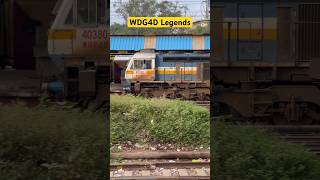 WDP4D AND WDP4 LEGENDS MULTIPLE LOCOMOTIVES railway locopilot shorts [upl. by Ecinej885]