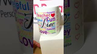 Best Teachers Gift  Personalised gift for teacher  coffee mug for best teacher [upl. by Elwina]