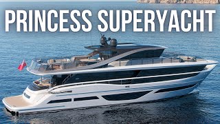 Touring the ULTIMATE Princess SuperYacht  Princess X95 Super Yacht Tour [upl. by Ocsirf]