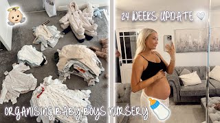 24 WEEKS PREGNANT UPDATE amp BABIES NURSERY🤍 [upl. by Assila]