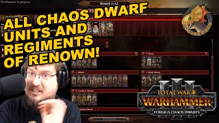 CHAOS DWARF UNIT ANALYSIS Exploring all Special Abilities Stats amp an Ending Battle Timestamps [upl. by Anitnahs]