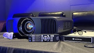 2022 Epson LS12000 4K PROUHD Laser Projector Review ENGLISH Edition [upl. by Ardnuasac581]