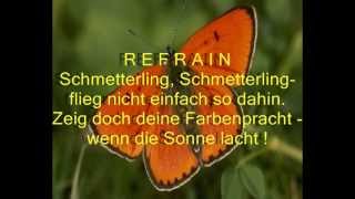 quotSCHMETTERLINGquot  KreativSONG mit Gedicht [upl. by Eilis400]