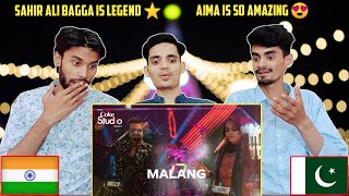 Indian Reaction On Malang Song 🔥 Coke Studio  Sahir Ali Bagga amp Aima Baig  OP Bros Reaction [upl. by Inot]